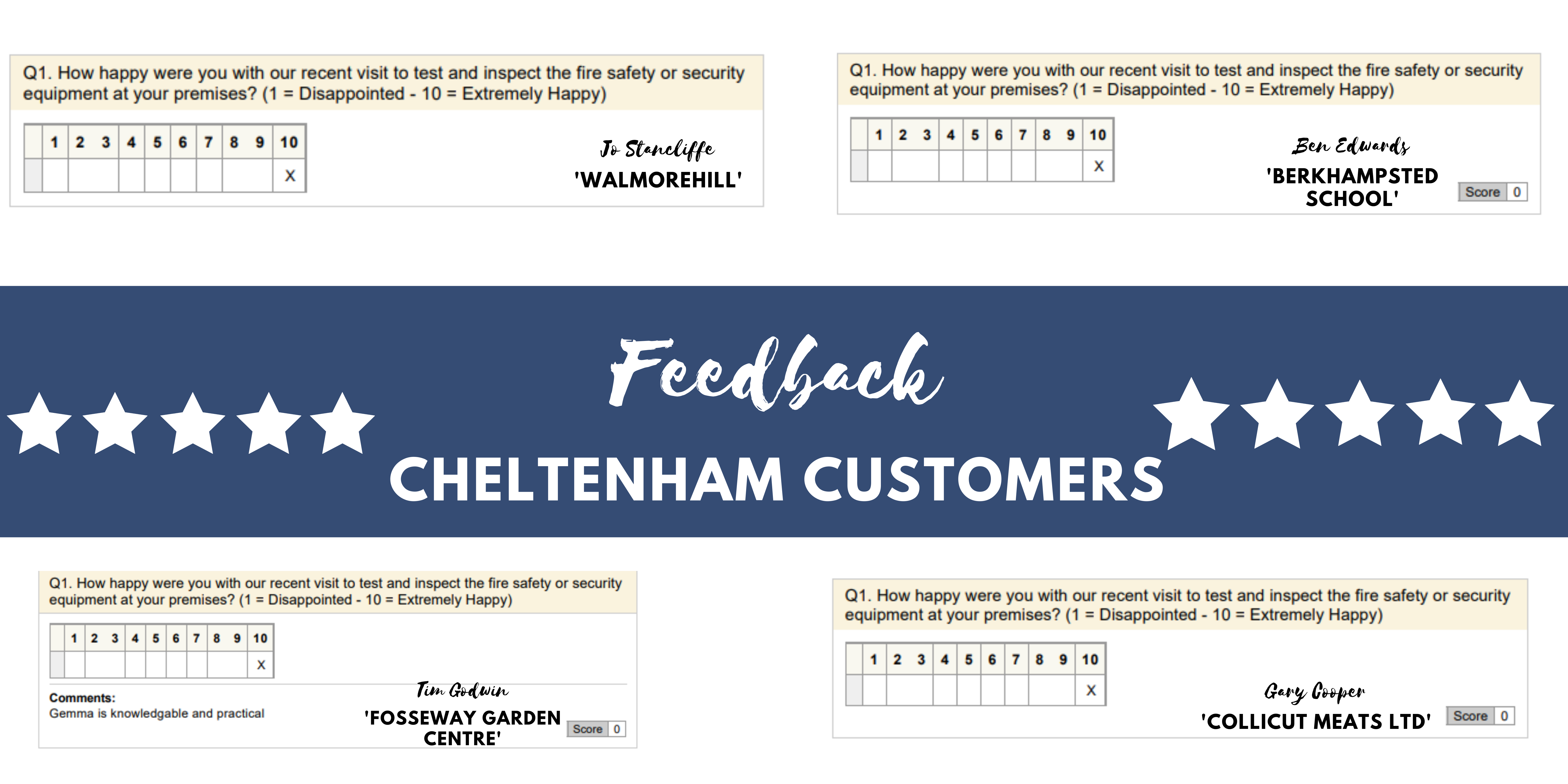 Cheltenham Customers
